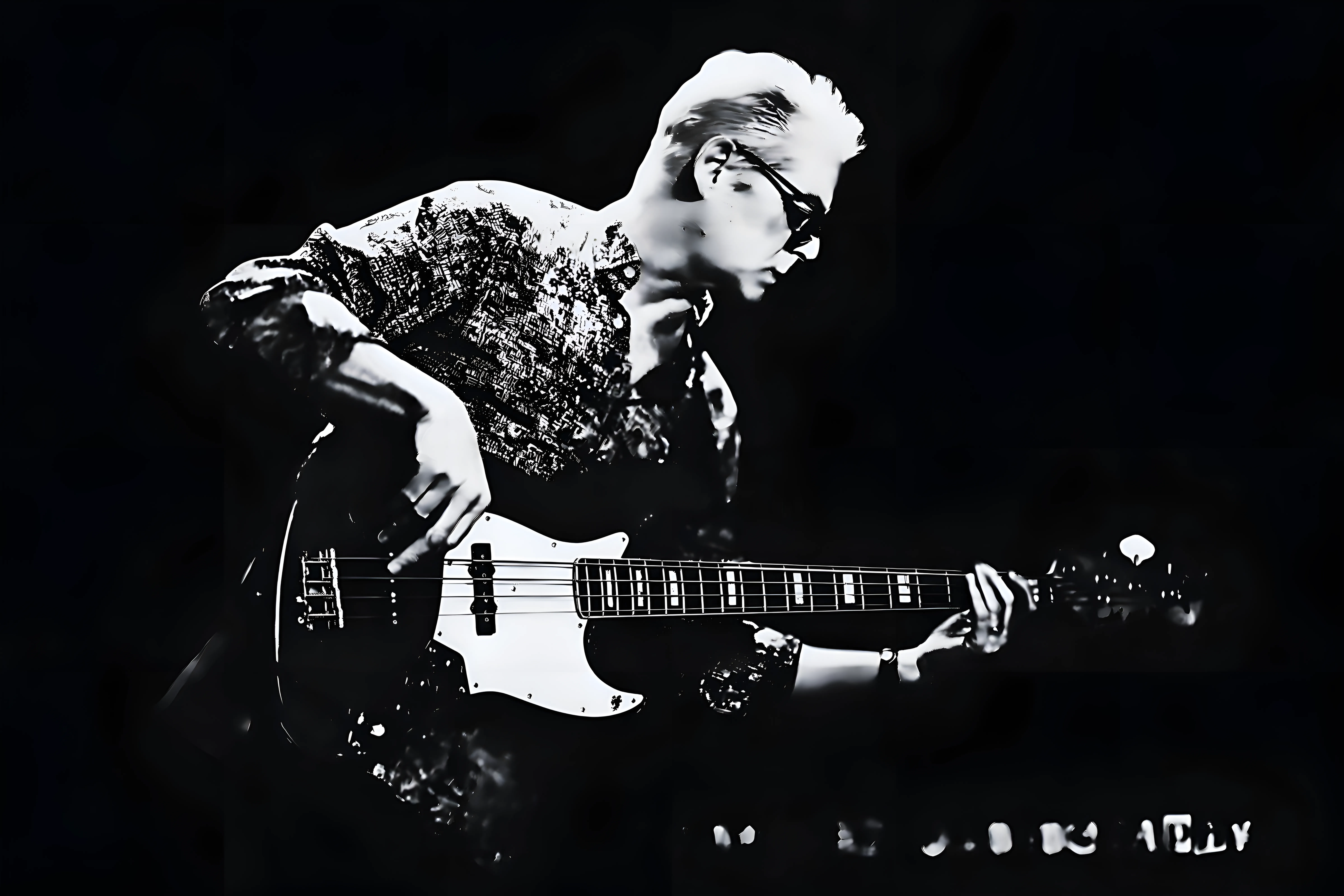 Gary Houston, bass